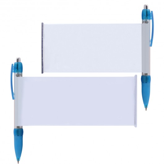 Strasbourg Banner Pen Transparent Light Blue